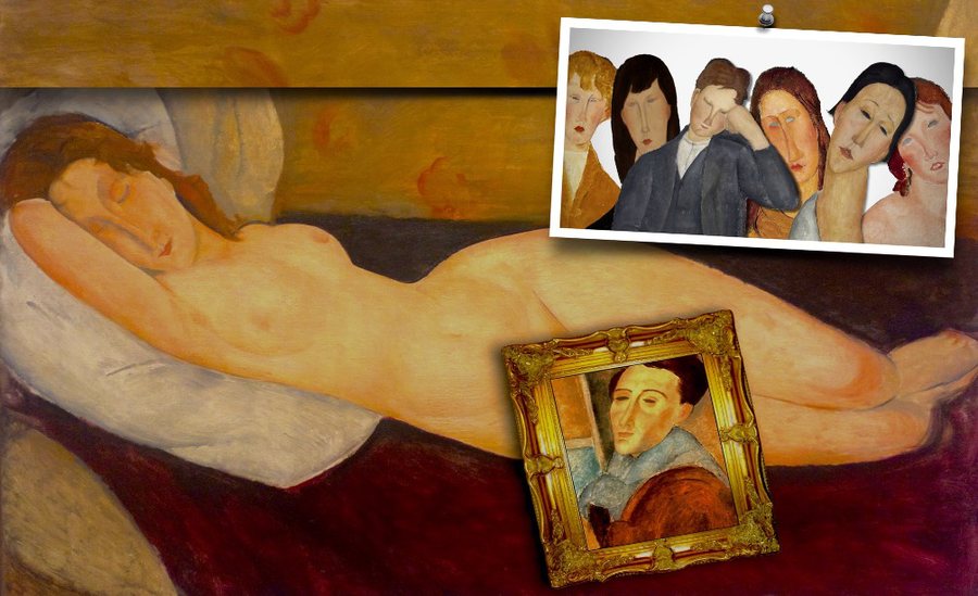 Modigliani never seen — a Modo di Modì