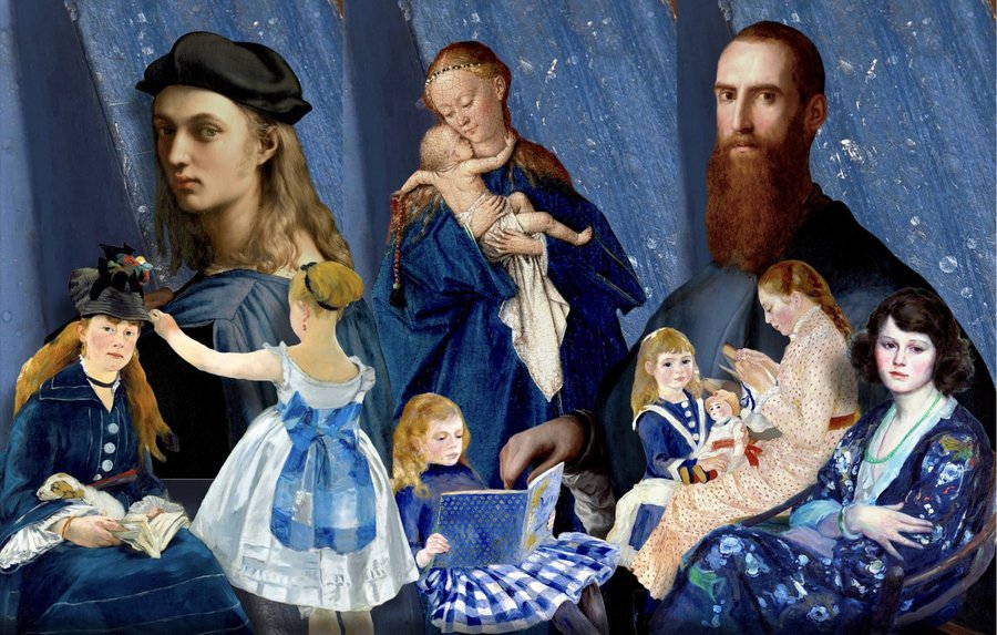 Dressed in Blue &mdash; Fashion over Time