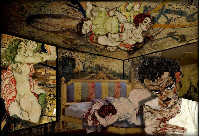 In Schiele’s Alcove