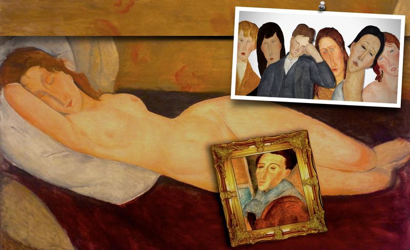 Modigliani never seen