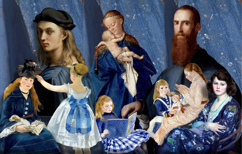 Dressed in Blue