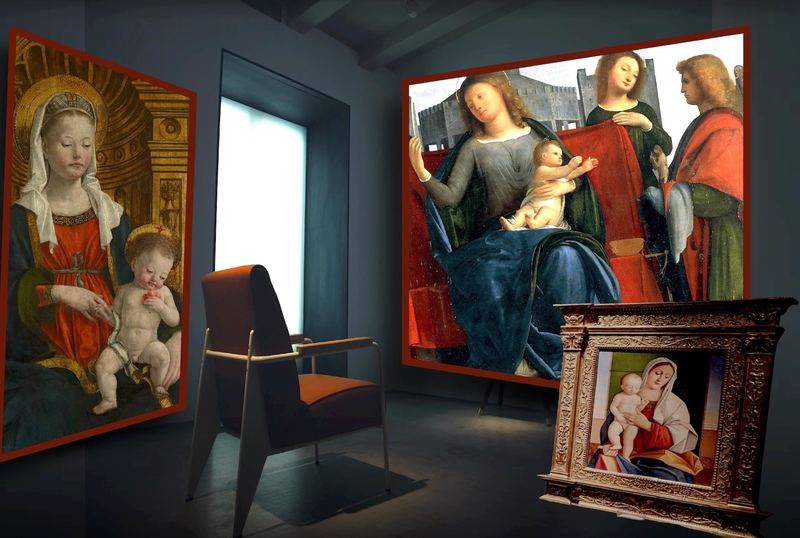 Madonna on the Throne
