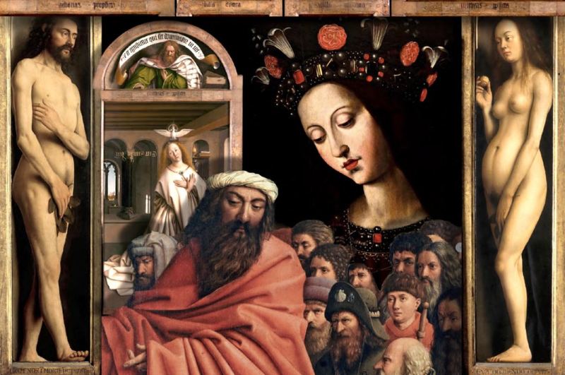 Van Eyck never seen